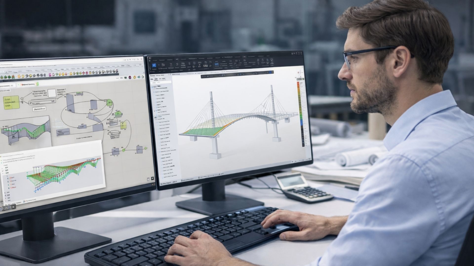 Parametryczna inżynieria konstrukcji – integracja Grasshopper z MIDAS Civil NX